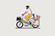 Family Biking Sticker